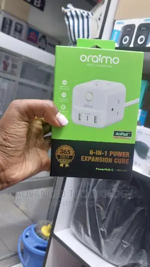 Oraimo 6-in-1 Power Expansion Cube OWS-U342 (Power Hub C)
