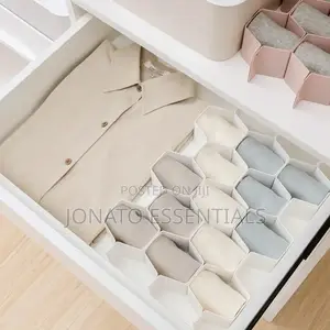8 Piece Honeycomb Drawer Underwear Socks Organizer