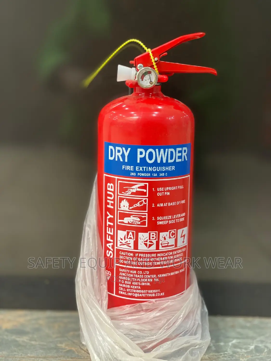 Safety Fire Extinguisher - 2kg