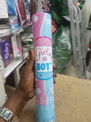 Gender Reveal Confetti Popper