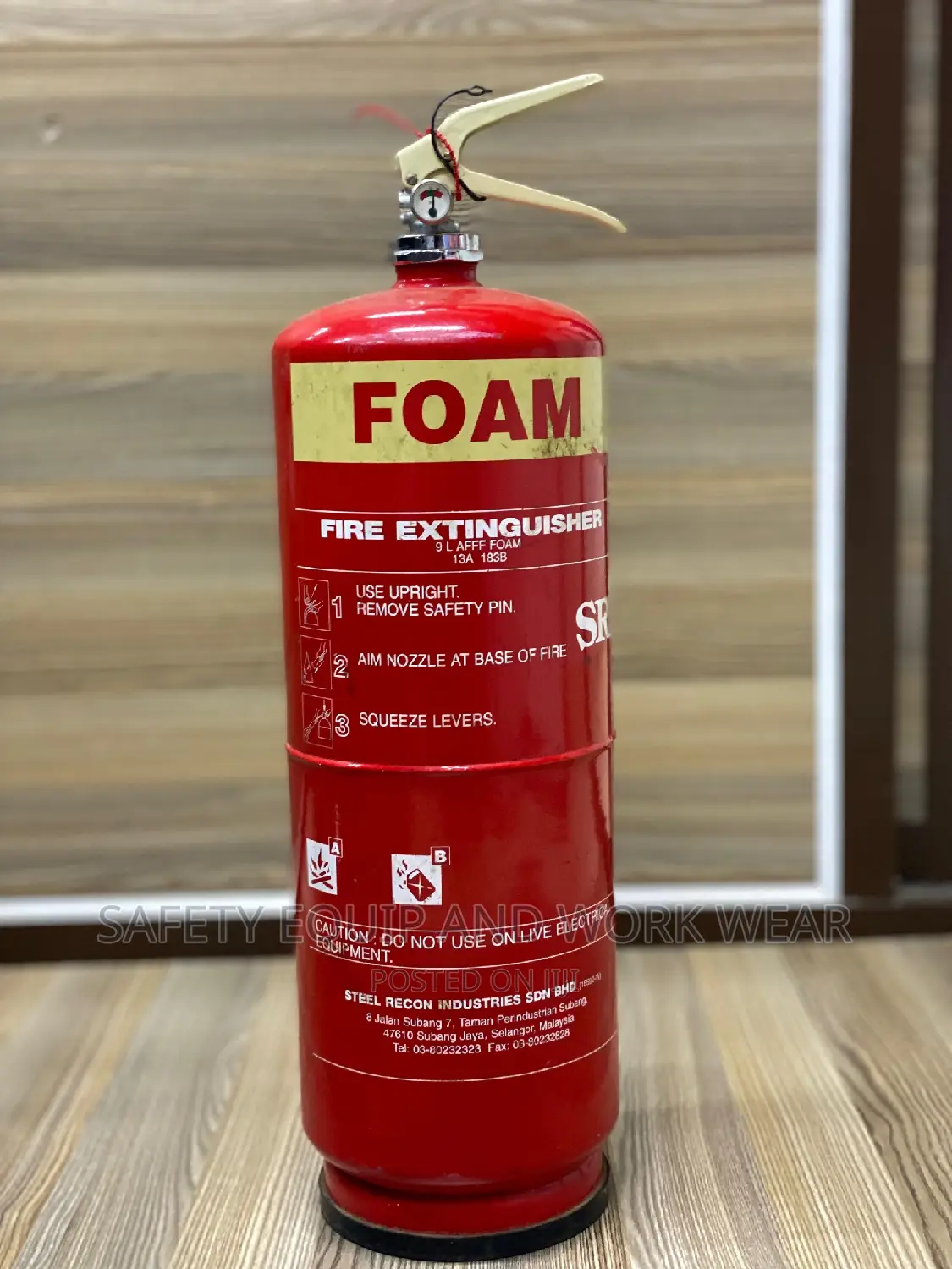Fire Safety Equipments, Foam Extinguisher