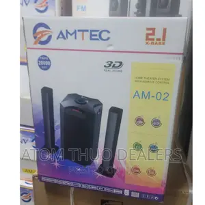 Black Amtec AM-02 2.1CH Multi Media System