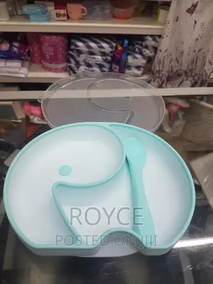 Silicone Suction Elephant Plate - Anti-Skid Bowl