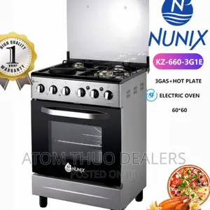 Nunix KZ-660-3G1E Standing Cooker With Electric Oven
