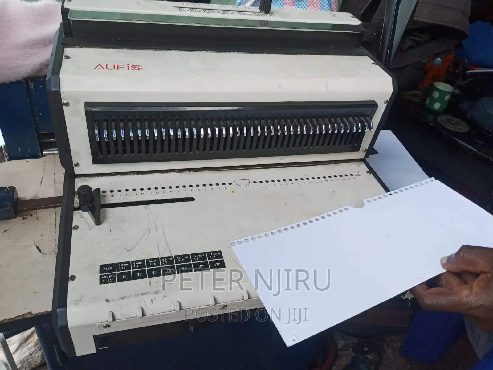 Calendar Binding Machine AVAILABLE