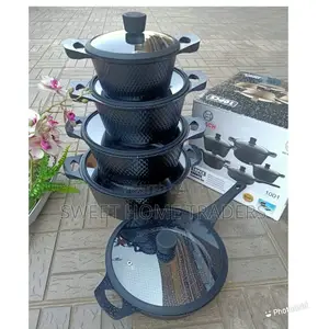 Silicone Bosch 11 PCS Cookware Set Color Black