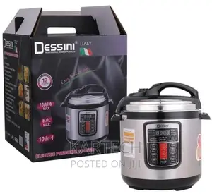6 Litre Dessini Pressure Cooker