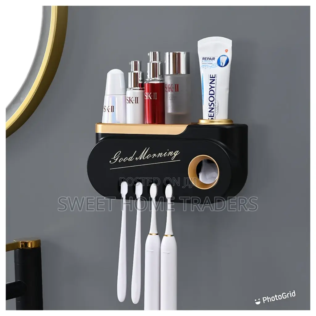 Good Morning Toothbrush Holder