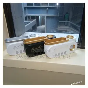 Good Morning Toothbrush Holder Toothpaste Dispenser