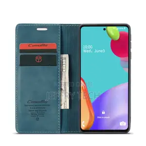 Blue Galaxy A22 5G Caseme Slim Quality 2 Card Slot Wallet Ca