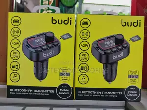 Budi Car Fm Transmitter Modulator With Bluetooth- Fm ,