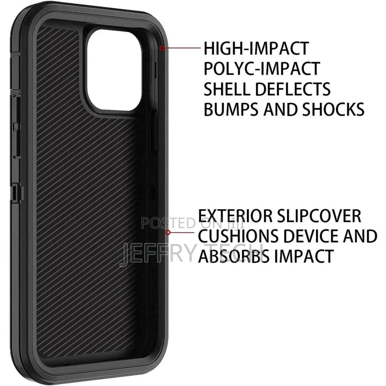 Military Grade Drop Proof Defender Case iPhone 11 Pro Max