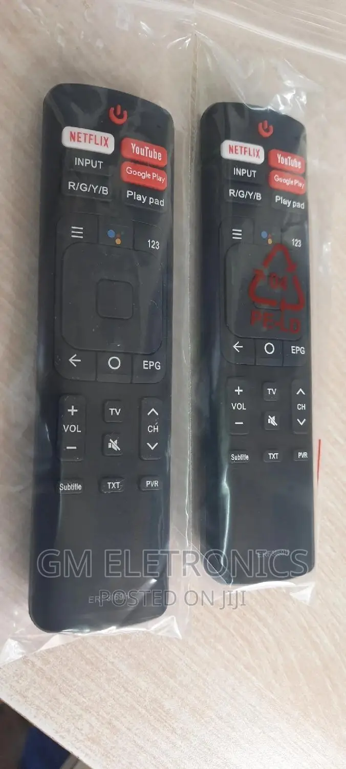 Smart Android Replacement Remote for Hisense Smart TV.