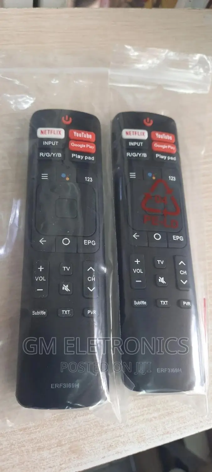 Smart Android Replacement Remote for Hisense Smart TV.