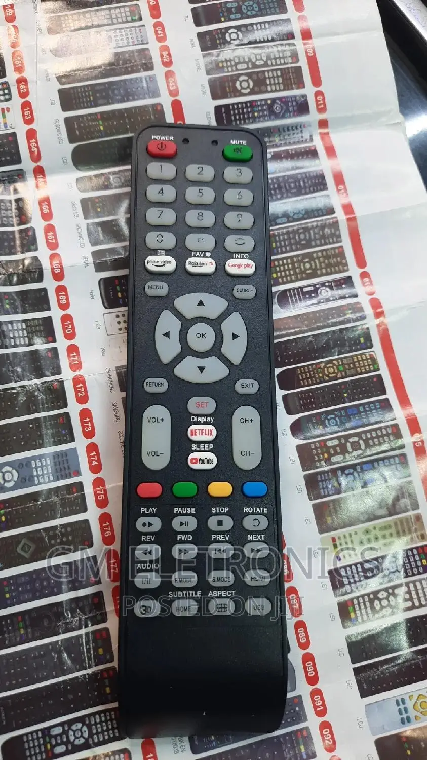 Universal Remote For Bruhm TV.