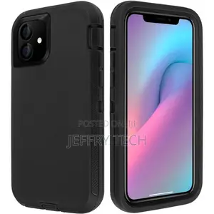iPhone 11 Tradies Heavy Duty Military Defender Case BLACK
