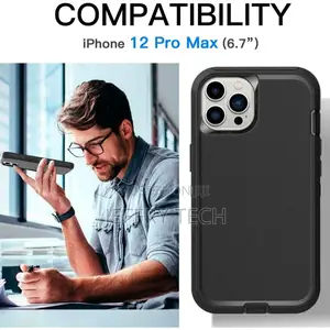 iPhone 12 Pro Max Rugged Shock / Drop Protection Defender C