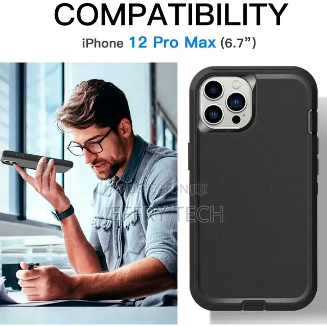 iPhone 12 Pro Max Rugged Shock / Drop Protection Defender C