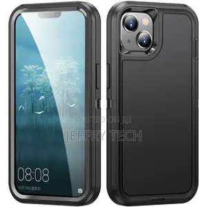 Military Full Body Shock Proof Defender Case for iPhone 15