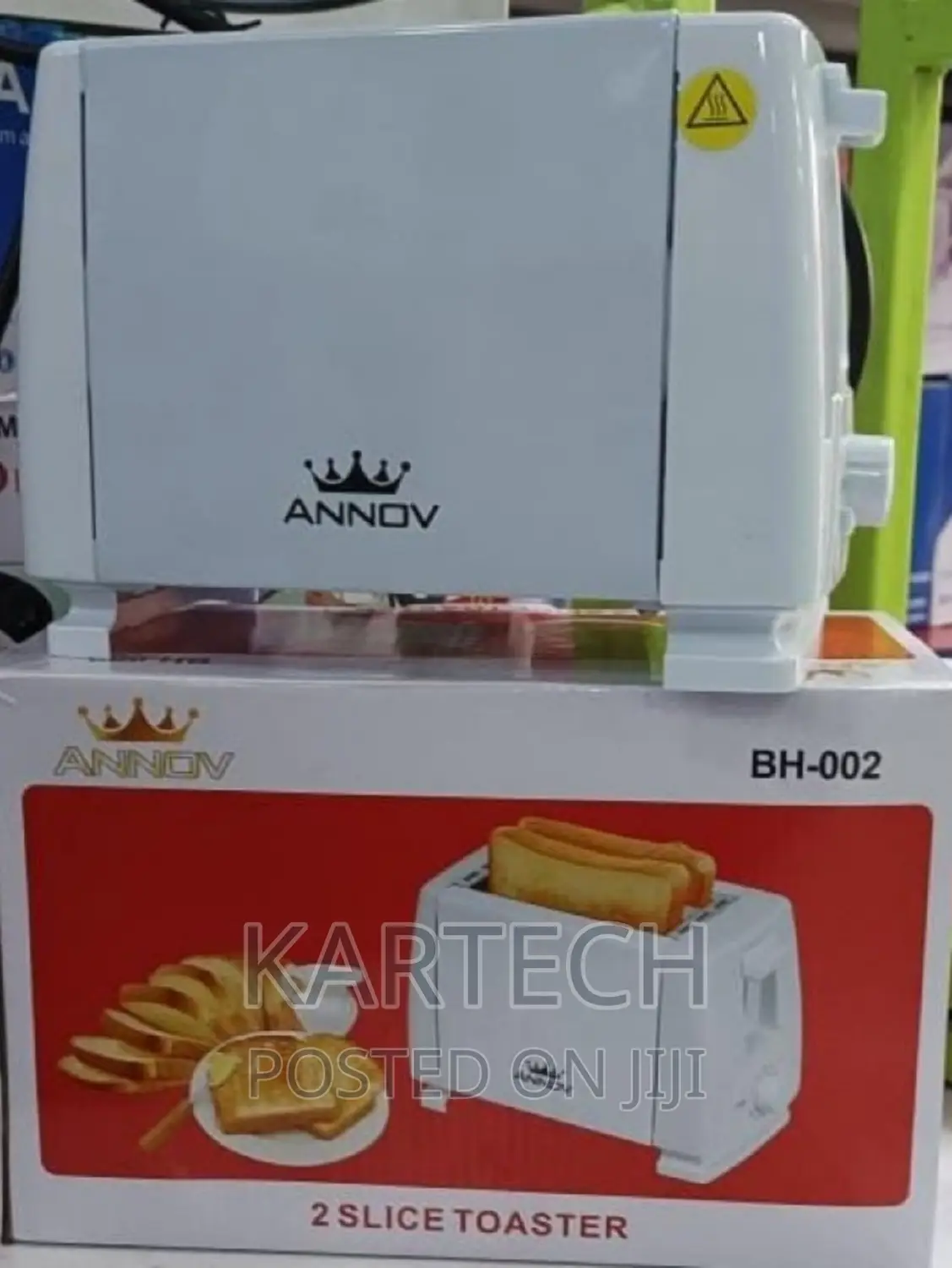 Annov 2 Slice Bread Toaster