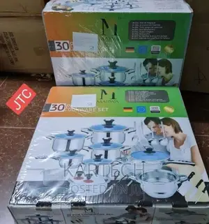 30pc Marwa Cookware Set
