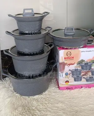 10pcs Bosch Nonstick Cookware Set.