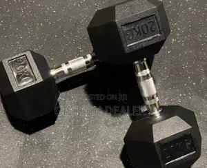 20kg Hexagon Dumbbells Available