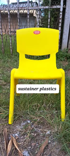Yellow Kids Plastic Chairs