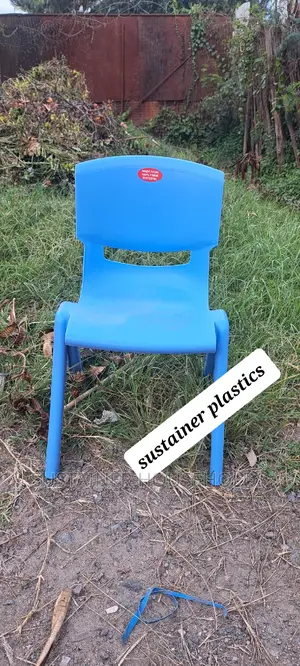 Light Blue Acme Plastic Chairs