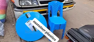 Plastic Table and Chairs Set