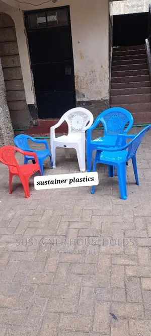 Adult and Kids Plastic Chairs Set