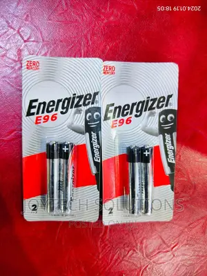 2pc Energizer E96 1.5v Alkaline Battery AAAA