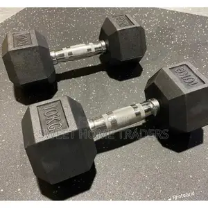 10kg Hexagonal Dumbell