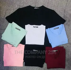 Unisex Classic Plain Cotton T-Shirt