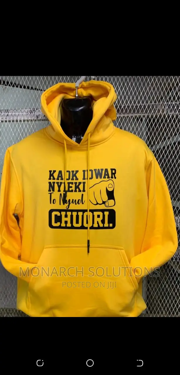 Yellow Hoodied
