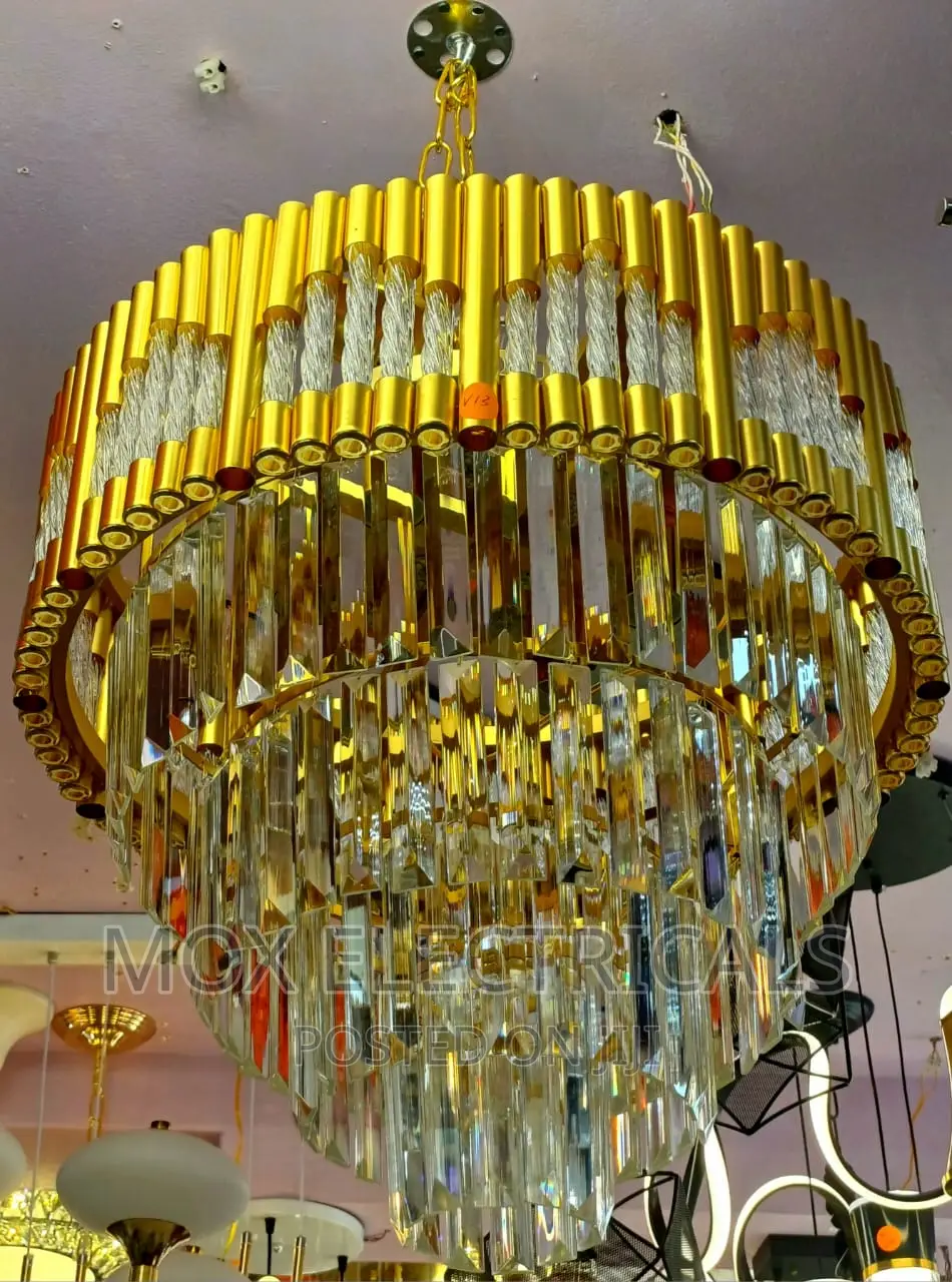 Medium Size Crystal Chandelier