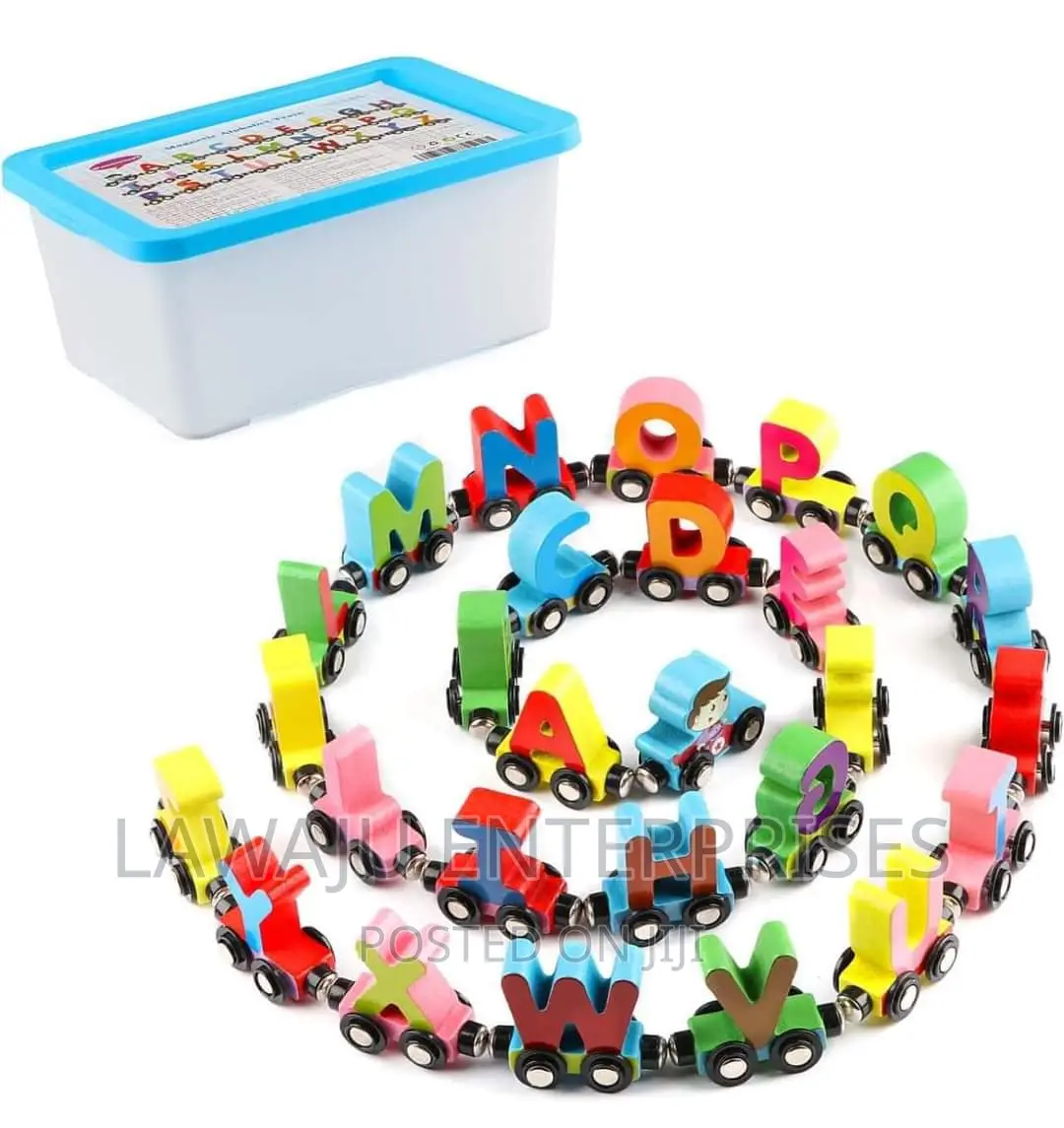 Magnetic Alphabet Train