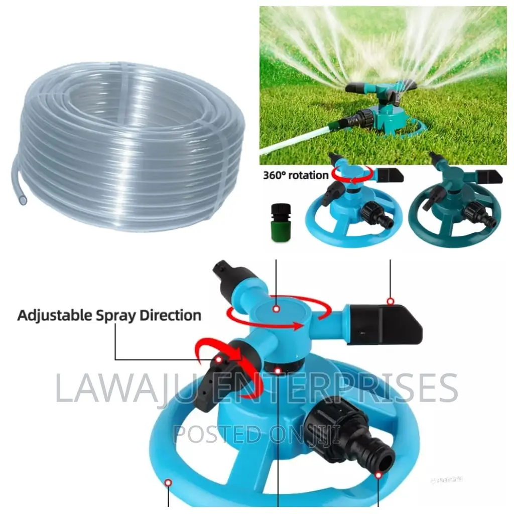 60ft Hosepipe With Water Sprinkler