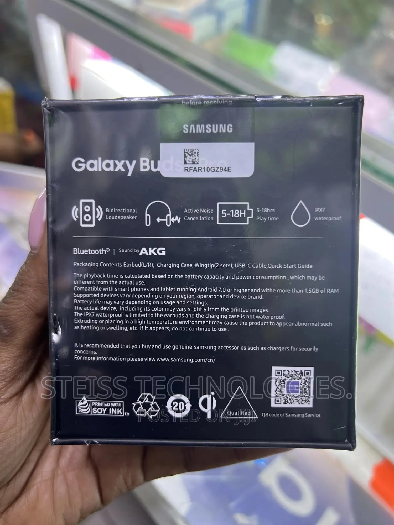 Galaxy Buds 2pro Wireless Buds.