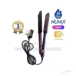 Nunix Hair Straightener Ceramic Flat Iron