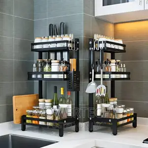 3 Tier Multi Functional Spice Storage Rack.
