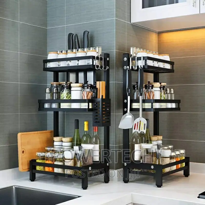 3 Tier Multi Functional Spice Storage Rack.