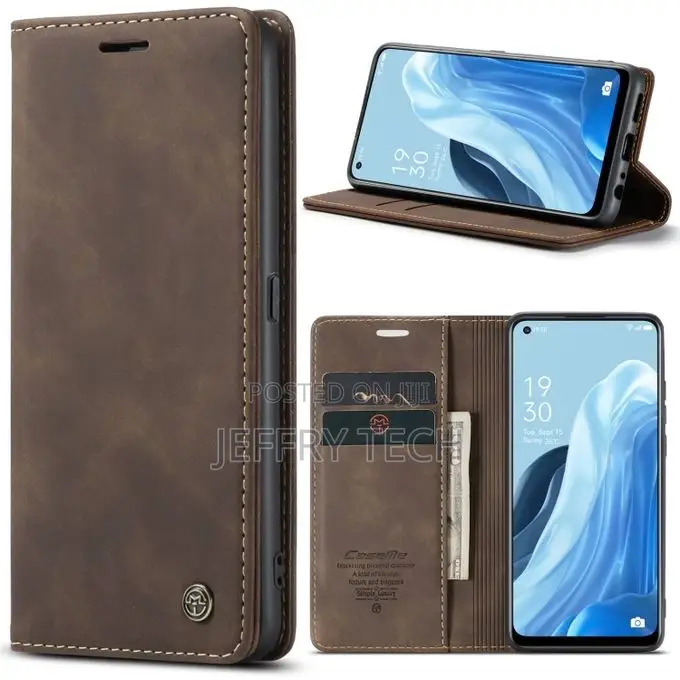 OPPO Reno 7 4G Leather Phone Protector Multifunctional Cover