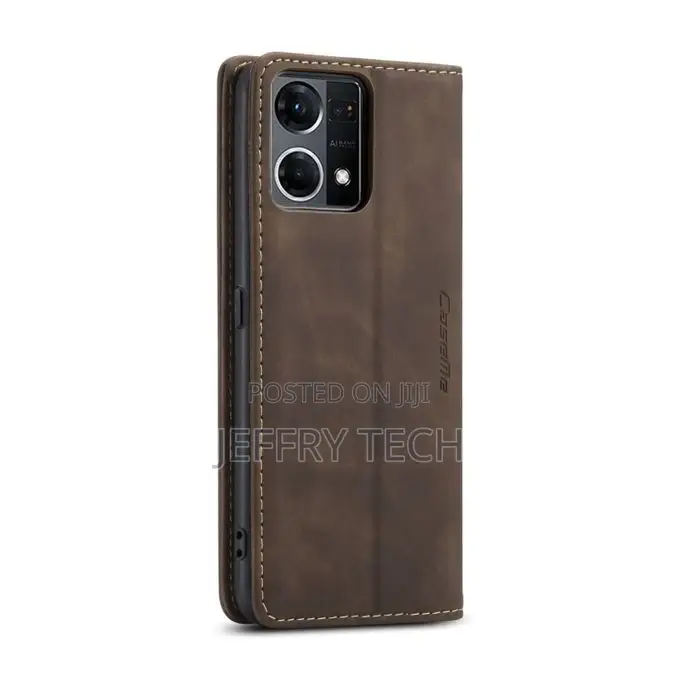 OPPO Reno 7 4G Leather Phone Protector Multifunctional Cover