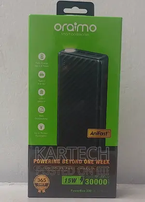Oraimo Powerbox 300 30,000mah Power Bank