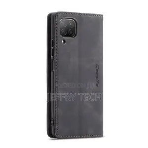 Leather Flip Cover Wallet Compatible With Huawei P30 Lite