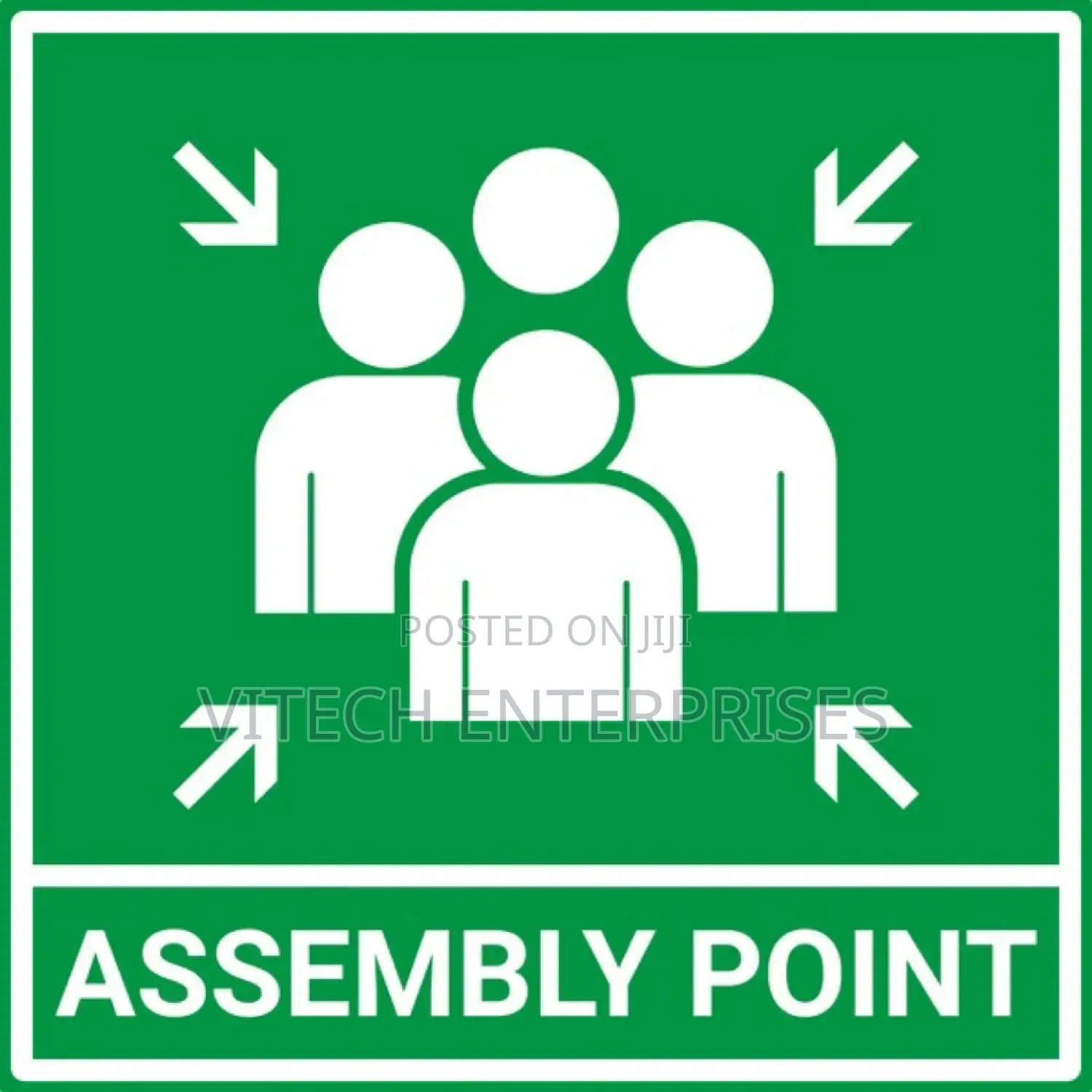 Generic Fire Assembly Point Signage