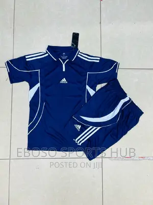 Adidas Football Uniform Royal Blue Color