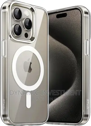 Apple iPhone 15 Pro Clear Case/Cover With Magsafe ​ 