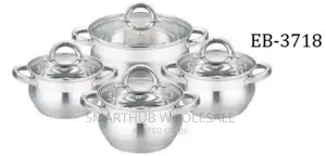 8 Pieces EDENBERG Stainless Steel Cookware Pot